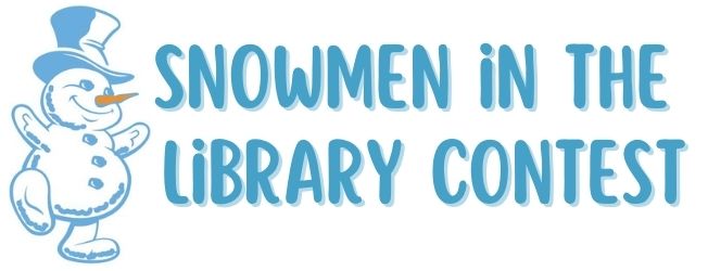 snowmen in the library icon